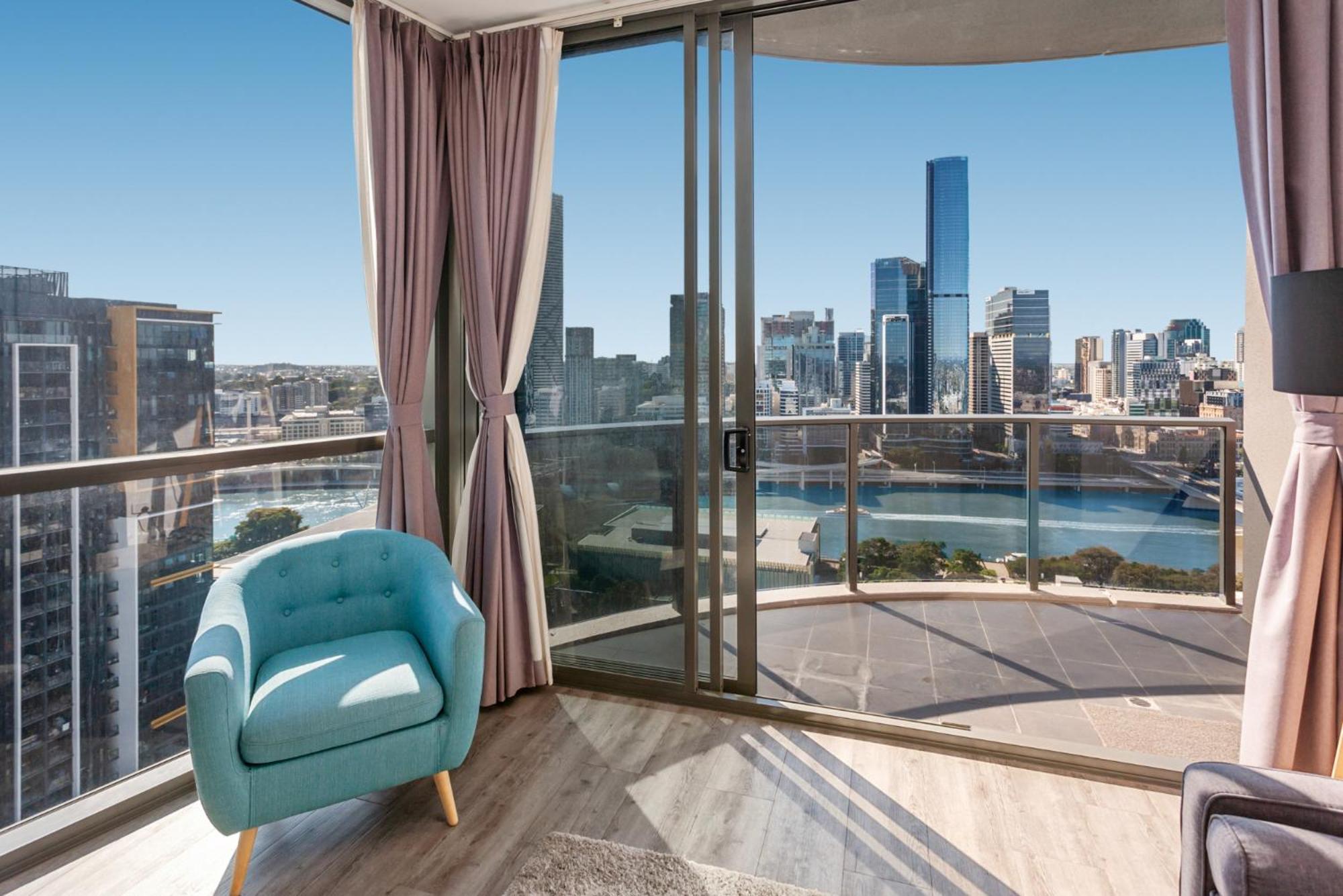 River-View Unit With Rooftop Pool Near Museums Brisbane Eksteriør bilde