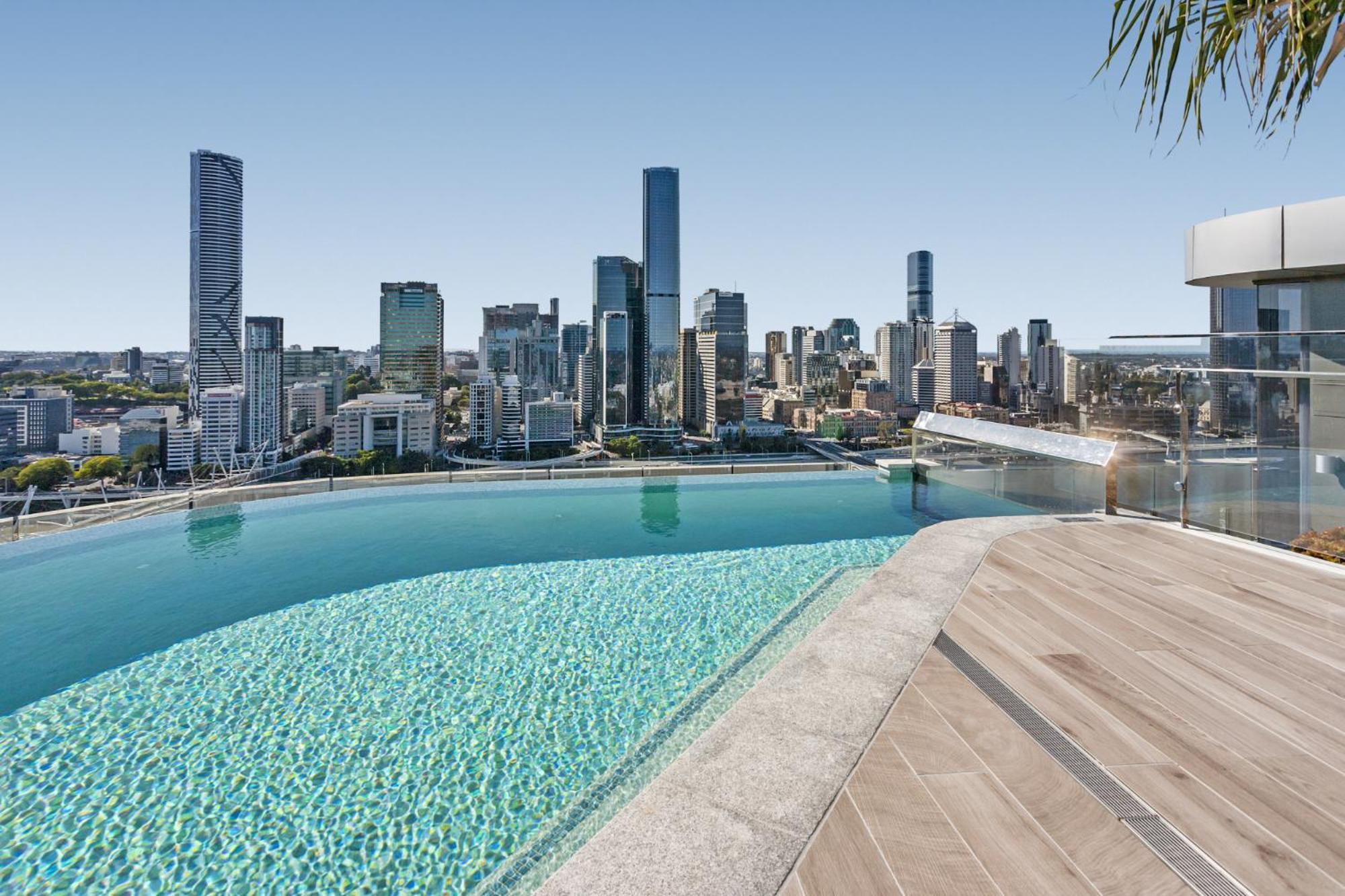 River-View Unit With Rooftop Pool Near Museums Brisbane Eksteriør bilde